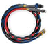 BR455144MAXXSETW by TRAMEC SLOAN - 3/8 RED &  BLUE HOSES, 12', MAXXGRIP GLADHANDS HOSE ASSEMBLY WRAPPED SET