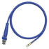 FS5512BG by TRAMEC SLOAN - Tractor Trailer Jumper Hose - 3/8" I.D., 12 ft., Blue, with X31 Grip and Service Gladhand