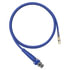 FS5512BG by TRAMEC SLOAN - Tractor Trailer Jumper Hose - 3/8" I.D., 12 ft., Blue, with X31 Grip and Service Gladhand