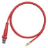 FS5512RG by TRAMEC SLOAN - Tractor Trailer Jumper Hose - 3/8" I.D., 12 ft., Red, with X31 Grip and Service Gladhand