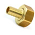 HU126-10-12H by TRAMEC SLOAN - Barb to Female Garden Hose, Swivel, Hex Nut, 5/8