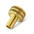 HU126-10-12 by TRAMEC SLOAN - Barb to Female Garden Hose, Swivel, Round Nut,5/8