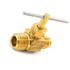 NV103-4-4 by TRAMEC SLOAN - Flare to Male Pipe, Straight Needle Valve, 1/4 x 1/4