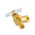 NV104-4-2 by TRAMEC SLOAN - Compression to Male Pipe, Angle Needle Valve, 1/4 x 1/8