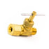 NV106-4-4 by TRAMEC SLOAN - Compression to Male Pipe, Straight Needle Valve, 1/4 x 1/4