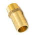 S125-10-6C by TRAMEC SLOAN - Hose Barb to Male Pipe Fitting, 5/8x3/8, Carton Pack