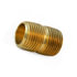 S215-8C by TRAMEC SLOAN - Air Brake Fitting - 1/2 Inch Close Nipple Yellow Brass