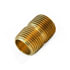 S215-8C by TRAMEC SLOAN - Air Brake Fitting - 1/2 Inch Close Nipple Yellow Brass