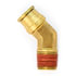 S254PMTNS-10-8C by TRAMEC SLOAN - Air Brake Fitting - 5/8 Inch x 1/2 Inch 45 Degree Male Elbow - Push-In