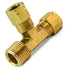 S71-3-2 by TRAMEC SLOAN - Compression Tee, Male Pipe Thread on Run, 3/16X1/8