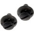 963-164D by DORMAN - Cowl Vent Push-Type Retainer - Fits 7mm Hole, Black, Natural