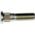 610-798 by DORMAN - M12-1.50 Serrated Wheel Stud - 0.5in. Knurl , 43mm Under Head Length