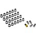 611-008FK by DORMAN - Wheel Nut Kit M14-1.50 Metric - 21 mm Hex, 44.5 mm Length With Lock