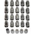 611-122FK by DORMAN - Wheel Nut Kit 1/2-20 Dometop - 3/4 In. Hex, 1-5/16 In. Length With Lock