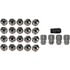 611-122FK by DORMAN - Wheel Nut Kit 1/2-20 Dometop - 3/4 In. Hex, 1-5/16 In. Length With Lock