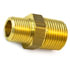 SPHN-6-4C by TRAMEC SLOAN - Brass Hex Nipples, 3/8 x 1/4, Carton Pack