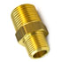 SPHN-6-4C by TRAMEC SLOAN - Brass Hex Nipples, 3/8 x 1/4, Carton Pack