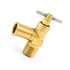 SV404PH-10-6 by TRAMEC SLOAN - Hose to Male Pipe Truck Valve, Pin Handle, 5/8 Hose to 3/8 Pipe