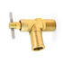 SV404PH-10-6 by TRAMEC SLOAN - Hose to Male Pipe Truck Valve, Pin Handle, 5/8 Hose to 3/8 Pipe