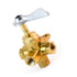 SVC407P-4 by TRAMEC SLOAN - 4-Way Selector Valve, 1/4, Click