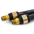 Tramec Sloan 31002-038 Air Brake Hose Assembly 3/8 Composite Live Swivel Hose Assembly, 38, 3/8 Swivels x2, Black