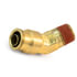 S254PMTNS-8-4 by TRAMEC SLOAN - Air Brake Fitting - 1/2 Inch x 1/4 Inch 45 Degree Male Elbow - Push-In