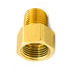 S48IF-10-8 by TRAMEC SLOAN - Air Brake Fitting - 5/8 Inch x 1/2 Inch Inverted Flare Male Connector