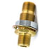 S600 by TRAMEC SLOAN - Bulkhead Fitting, Brass, 2-7/8, .375 x 1.125 Steel Nut