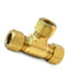 S64-4 by TRAMEC SLOAN - Compression Tee, Tube on 3 Ends, 1/4