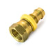 S684-10-10 by TRAMEC SLOAN - 45-Degree FEMALE FLARE HOSE BARB, 5/8 HOSE X 5/8 FLARE NUT