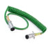 4DA17 by TRAMEC SLOAN - Heavy Duty ABS Cable  -  15ft Coiled w/ 12 & 48 Leads, Zinc Plugs