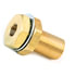 55207 by TRAMEC SLOAN - Bulkhead Fitting, 1-1/2, Brass Nut