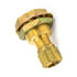 55609C by TRAMEC SLOAN - Bulkhead Fitting, Brass, 1-3/4, .23 x 1.125 Zinc Nut, Carton Pack