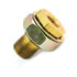 55613 by TRAMEC SLOAN - Bulkhead Fitting, Brass, 1-7/8, .55 x 1.460 Steel Nut