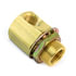 55616C by TRAMEC SLOAN - Bulkhead Fitting, Brass, 2-3/8, .38 x 1.25 Zinc Nut, Carton Pack