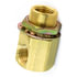 55616C by TRAMEC SLOAN - Bulkhead Fitting, Brass, 2-3/8, .38 x 1.25 Zinc Nut, Carton Pack