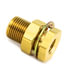 55661-BNC by TRAMEC SLOAN - Bulkhead Fitting, Brass, 1-1/2, .37 x 1.1 Brass Nut, Carton Pack