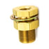 55661-BN by TRAMEC SLOAN - Bulkhead Fitting, Brass, 1-1/2, .37 x 1.1 Brass Nut