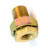 55661C by TRAMEC SLOAN - Bulkhead Fitting, Brass, 1-1/2, .41 x 1.1 Steel Nut, Carton Pack