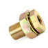 55661STL by TRAMEC SLOAN - Bulkhead Fitting, Steel, 1-1/2, .41 x 1.1 Steel Nut, Carton Pack