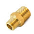 63325-2 by TRAMEC SLOAN - Brass Hex Nipples, Light Pattern, 1/8