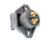 38493 by TRAMEC SLOAN - Nylon Hoizontal Dual-Pole Receptacle