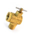 401814 by TRAMEC SLOAN - 90-Degree Ball Valve, 1/2 Female and 1/2 Male with Needle Handle