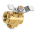 401815 by TRAMEC SLOAN - 90-Degree Ball Valve, 1/2 Female and 1/2 Male with T-Handle