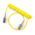 421215 by TRAMEC SLOAN - 7-Way ISO Cable - 15ft, Coiled, 12 & 48 Leads