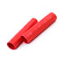 422175 by TRAMEC SLOAN - Heavy-Duty Heat Shrink Tube, 6, 1.10 I.D., Red, 2-4/0