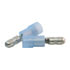 422467 by TRAMEC SLOAN - Bullet/Snap Plug, Nylon, Female, .157 Stud, 16-14 AWG