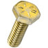 423002P by TRAMEC SLOAN - Bolt, Hex Cap Screw, 1/4 x 3/4 UNC, Grade 8, Yellow Zinc, Pkg 100