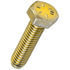 423027P by TRAMEC SLOAN - Bolt, Hex Cap Screw, 5/16X1-1/2 UNC Grade 8, Yellow Zinc, Pkg 100