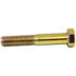 423080P by TRAMEC SLOAN - Bolt, Hex Cap Screw, 7/16 x 6 UNC, Grade 8, Yellow Zinc, Pkg 25